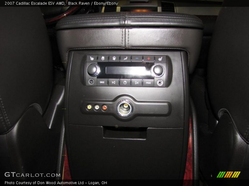 Black Raven / Ebony/Ebony 2007 Cadillac Escalade ESV AWD