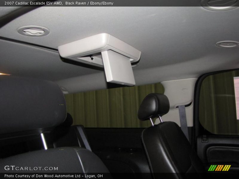 Black Raven / Ebony/Ebony 2007 Cadillac Escalade ESV AWD