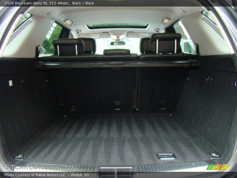 Black / Black 2008 Mercedes-Benz ML 350 4Matic