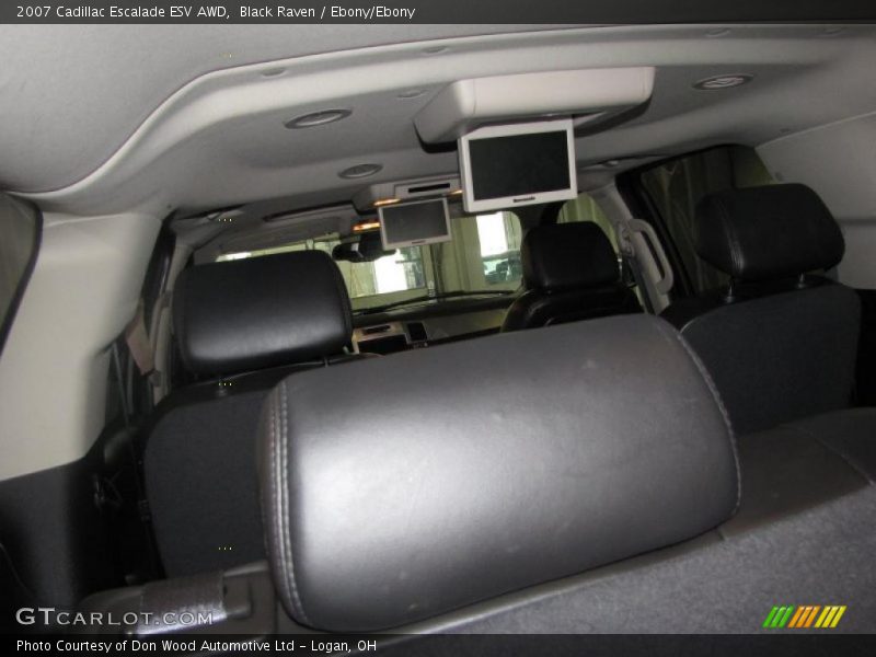Black Raven / Ebony/Ebony 2007 Cadillac Escalade ESV AWD