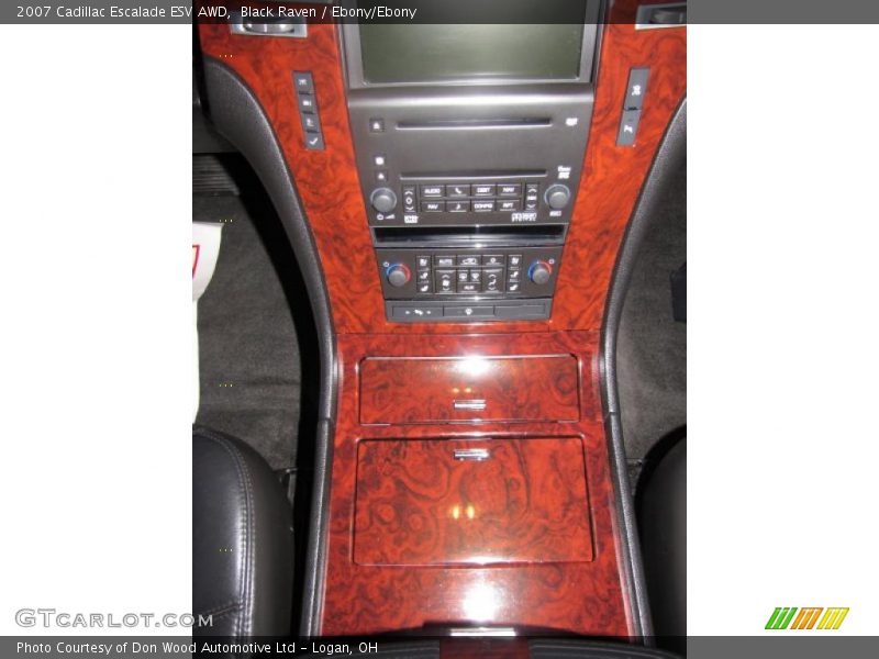 Black Raven / Ebony/Ebony 2007 Cadillac Escalade ESV AWD