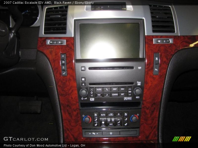 Black Raven / Ebony/Ebony 2007 Cadillac Escalade ESV AWD