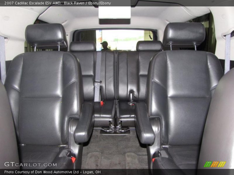 Black Raven / Ebony/Ebony 2007 Cadillac Escalade ESV AWD
