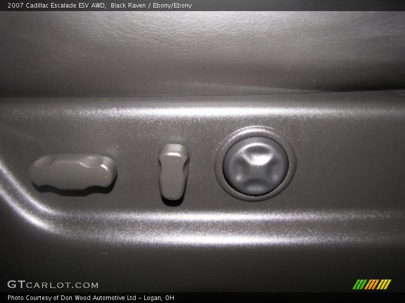 Black Raven / Ebony/Ebony 2007 Cadillac Escalade ESV AWD