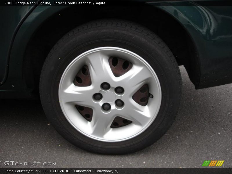 Forest Green Pearlcoat / Agate 2000 Dodge Neon Highline