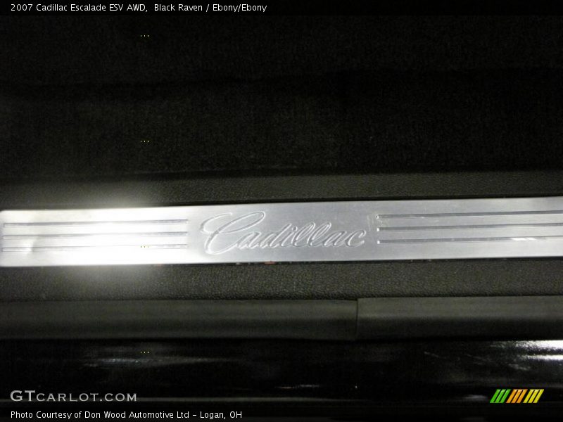 Black Raven / Ebony/Ebony 2007 Cadillac Escalade ESV AWD