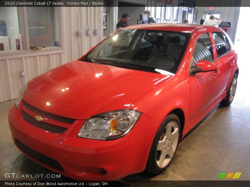 Victory Red / Ebony 2010 Chevrolet Cobalt LT Sedan