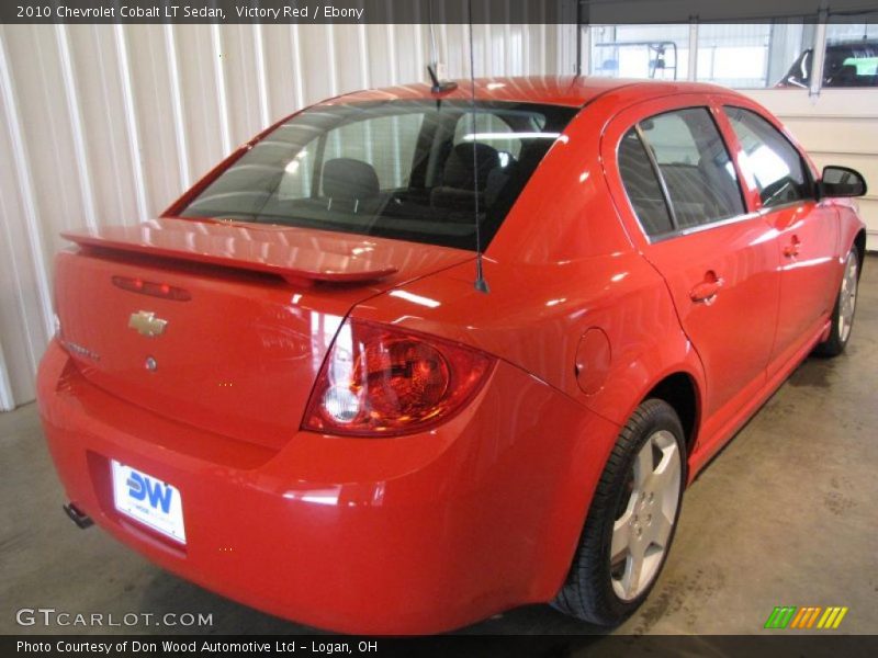 Victory Red / Ebony 2010 Chevrolet Cobalt LT Sedan