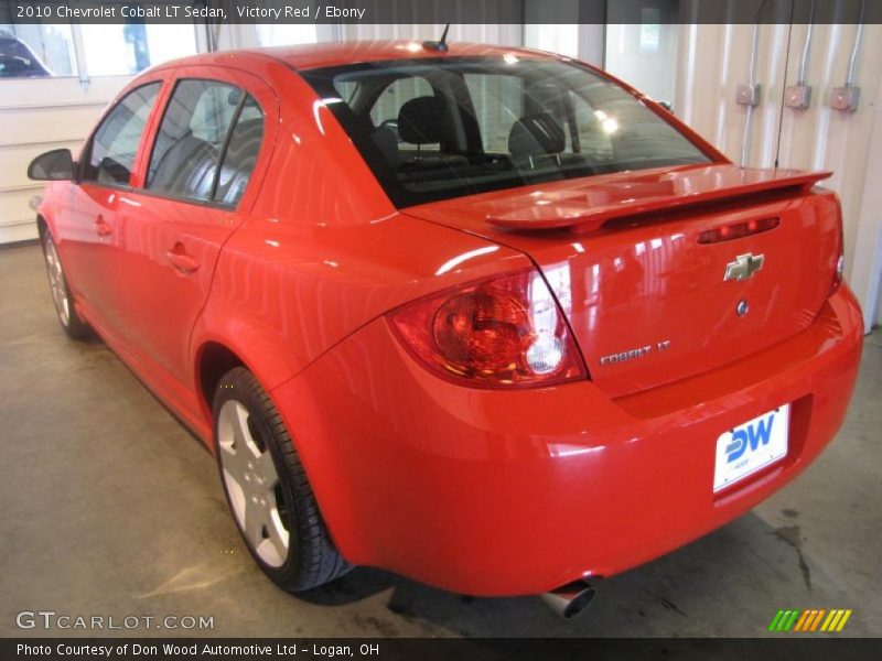 Victory Red / Ebony 2010 Chevrolet Cobalt LT Sedan
