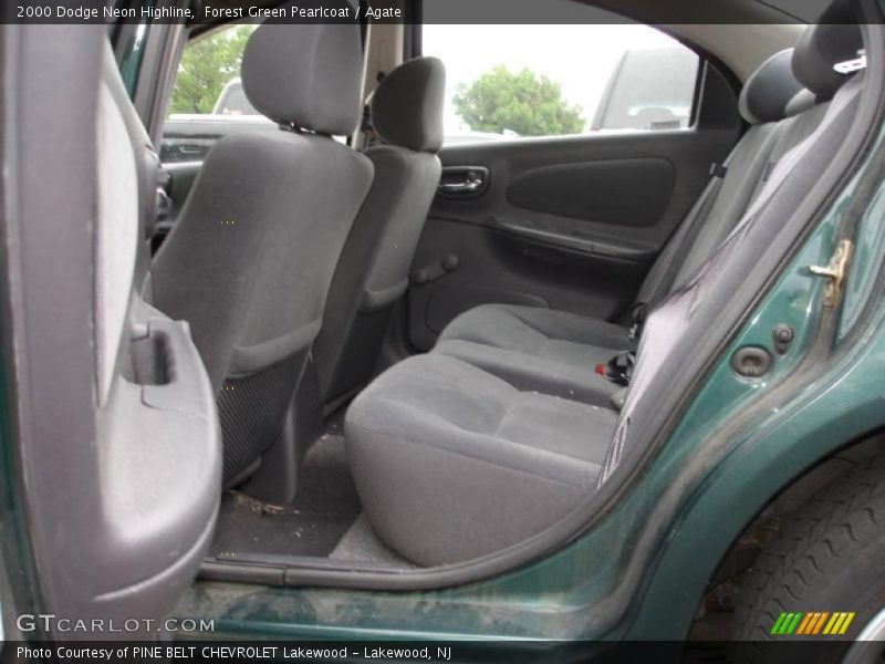 Forest Green Pearlcoat / Agate 2000 Dodge Neon Highline
