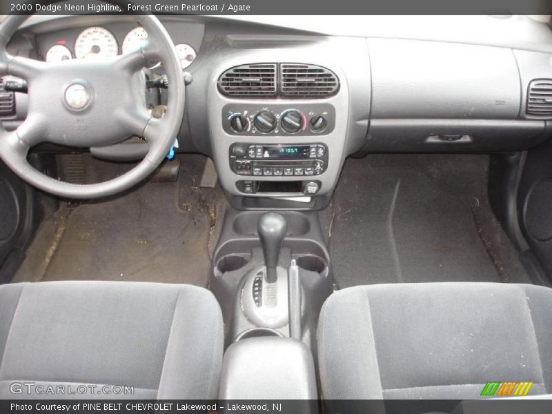 Forest Green Pearlcoat / Agate 2000 Dodge Neon Highline