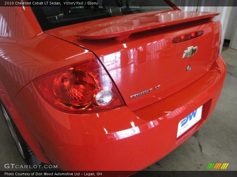 Victory Red / Ebony 2010 Chevrolet Cobalt LT Sedan