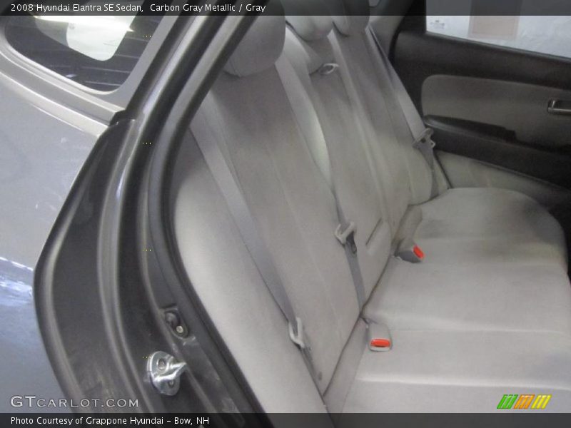 Carbon Gray Metallic / Gray 2008 Hyundai Elantra SE Sedan