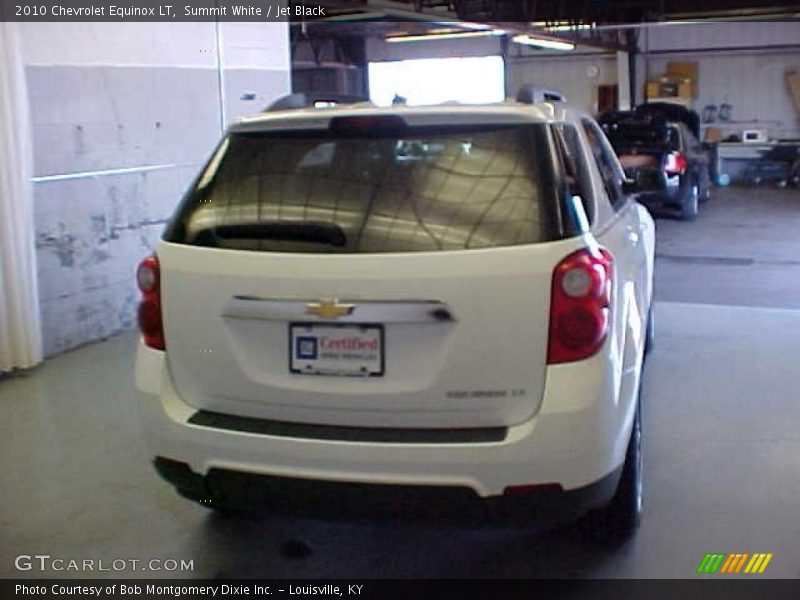 Summit White / Jet Black 2010 Chevrolet Equinox LT