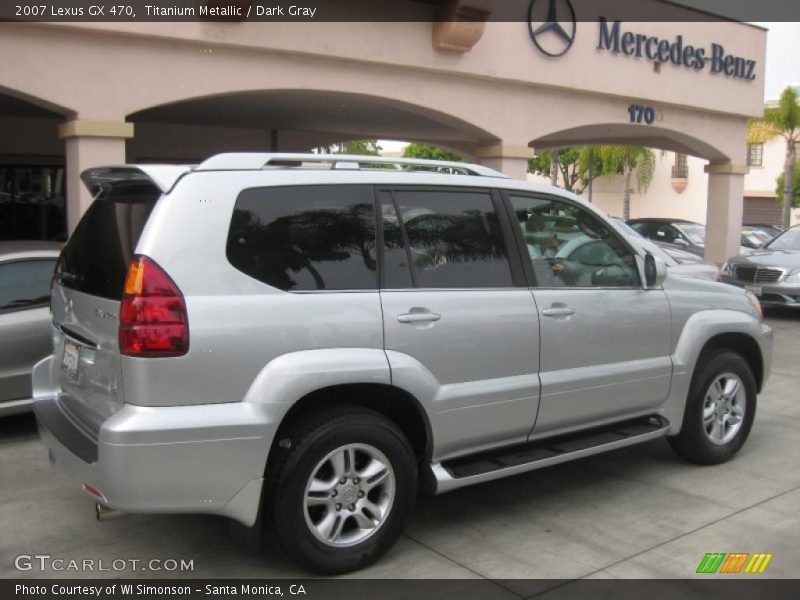 Titanium Metallic / Dark Gray 2007 Lexus GX 470