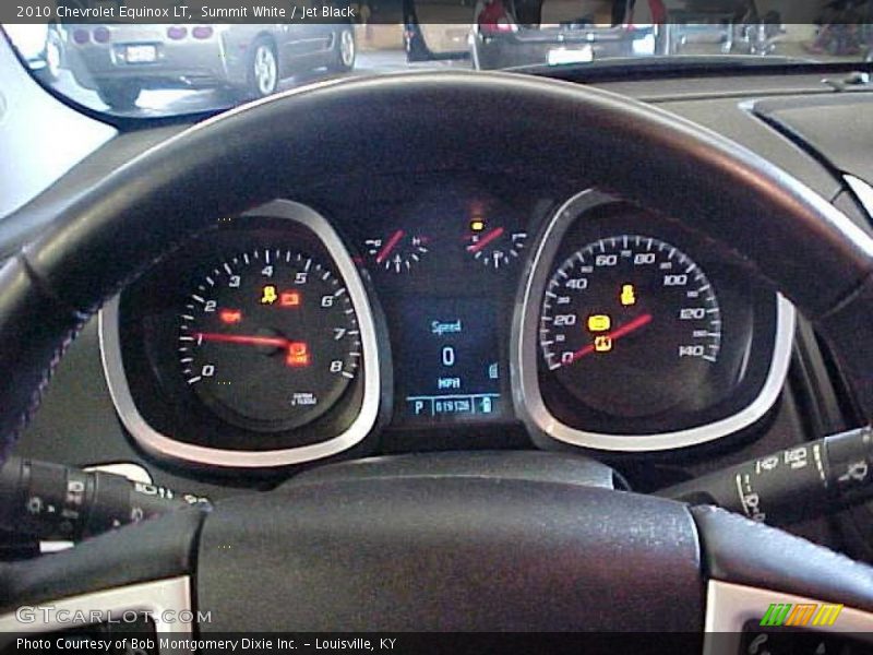 Summit White / Jet Black 2010 Chevrolet Equinox LT