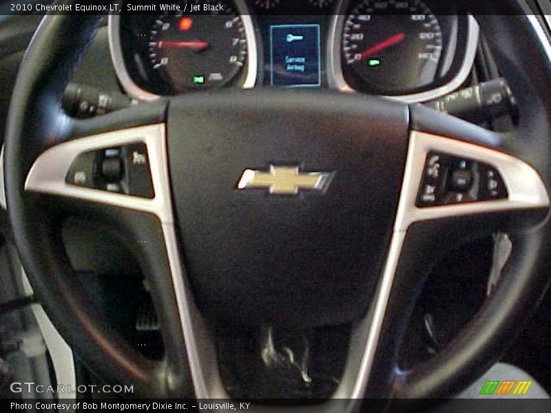 Summit White / Jet Black 2010 Chevrolet Equinox LT