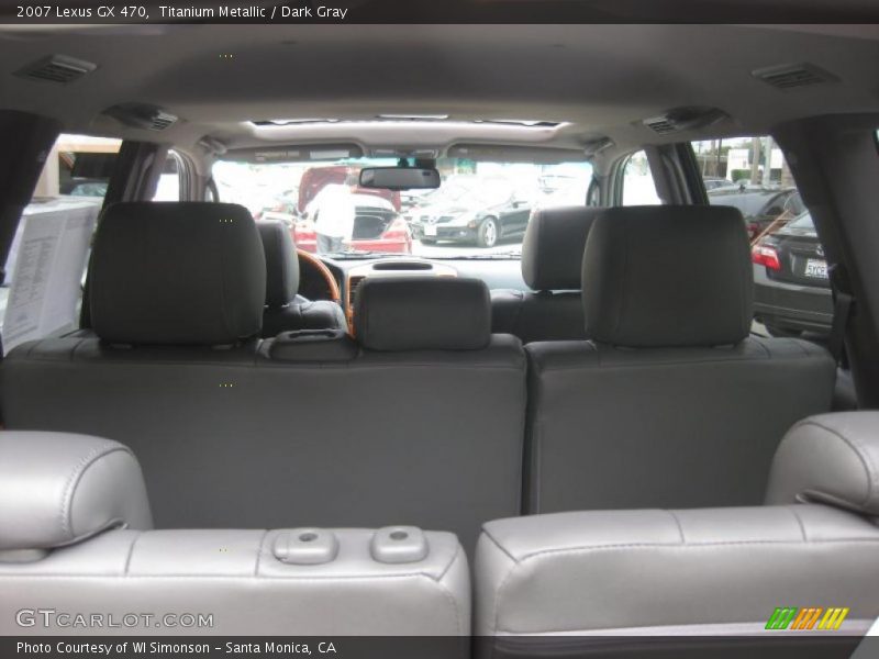 Titanium Metallic / Dark Gray 2007 Lexus GX 470