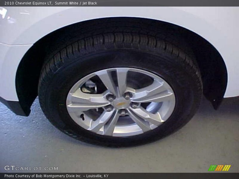 Summit White / Jet Black 2010 Chevrolet Equinox LT