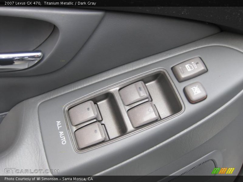 Titanium Metallic / Dark Gray 2007 Lexus GX 470
