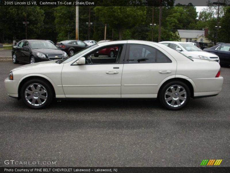 Cashmere Tri-Coat / Shale/Dove 2005 Lincoln LS V8