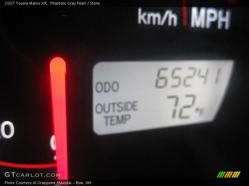Phantom Gray Pearl / Stone 2007 Toyota Matrix XR