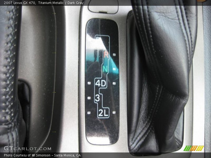 Titanium Metallic / Dark Gray 2007 Lexus GX 470