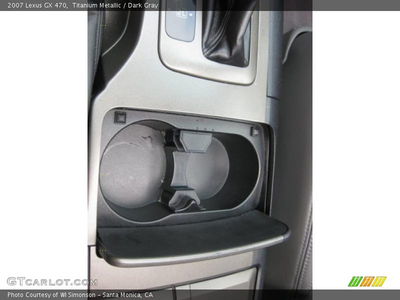 Titanium Metallic / Dark Gray 2007 Lexus GX 470