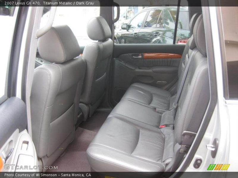Titanium Metallic / Dark Gray 2007 Lexus GX 470