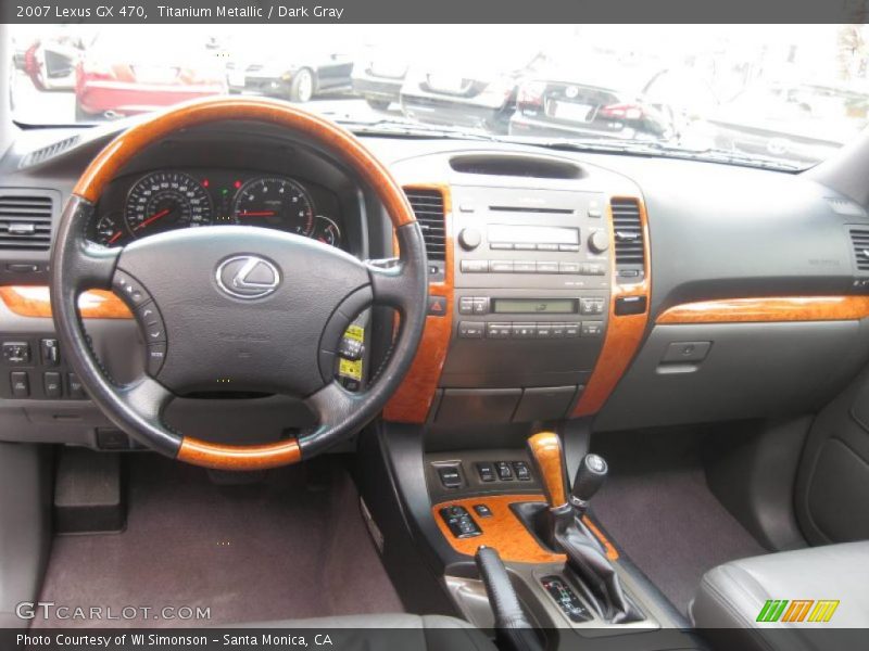 Titanium Metallic / Dark Gray 2007 Lexus GX 470