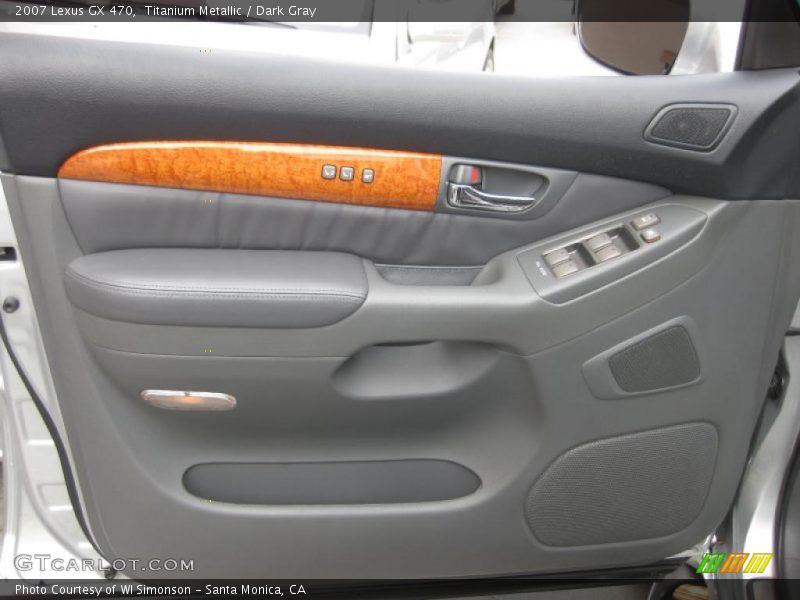 Titanium Metallic / Dark Gray 2007 Lexus GX 470