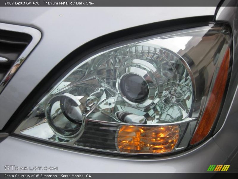 Titanium Metallic / Dark Gray 2007 Lexus GX 470