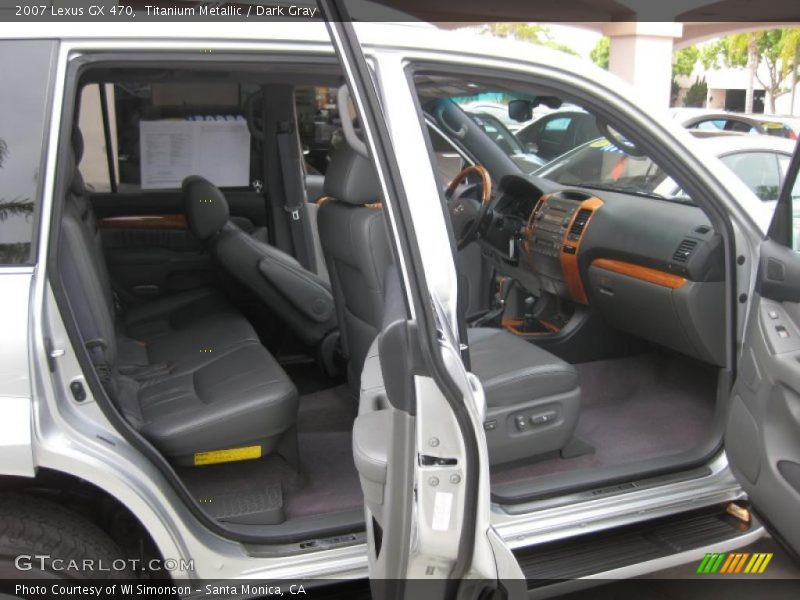 Titanium Metallic / Dark Gray 2007 Lexus GX 470