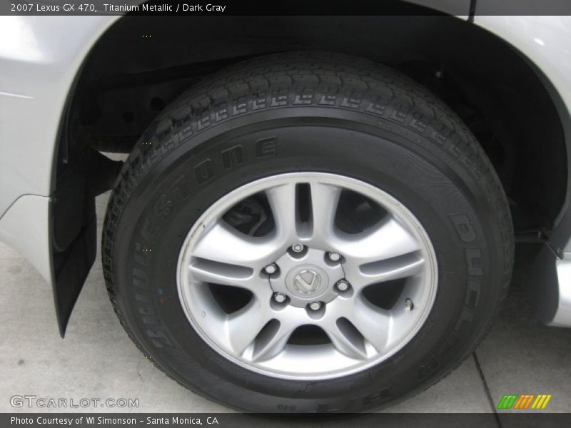 Titanium Metallic / Dark Gray 2007 Lexus GX 470