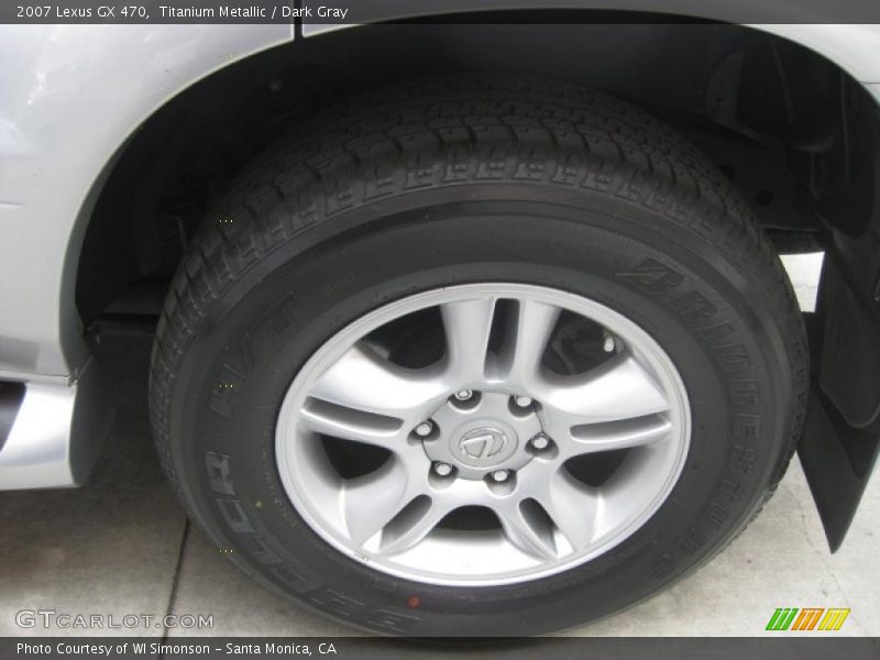 Titanium Metallic / Dark Gray 2007 Lexus GX 470
