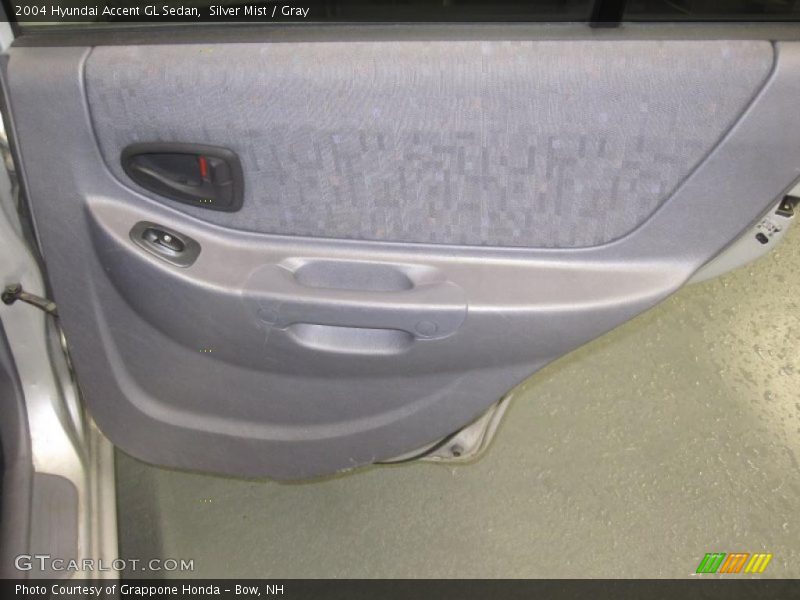 Silver Mist / Gray 2004 Hyundai Accent GL Sedan