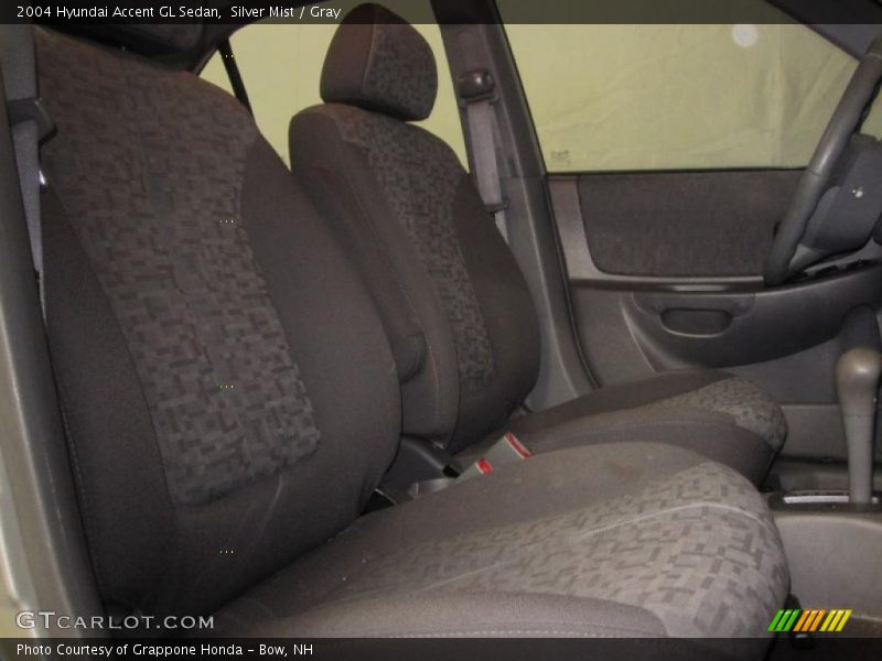 Silver Mist / Gray 2004 Hyundai Accent GL Sedan