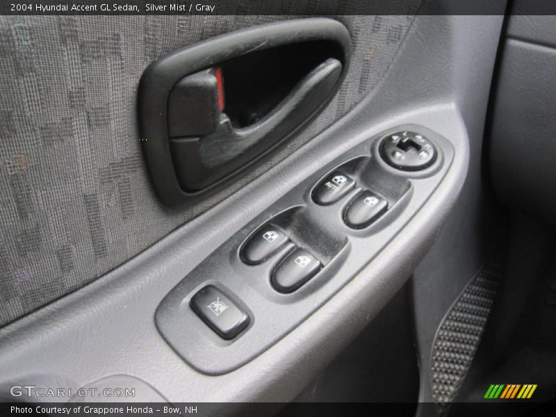 Silver Mist / Gray 2004 Hyundai Accent GL Sedan