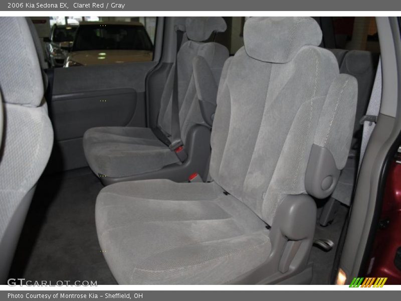 Claret Red / Gray 2006 Kia Sedona EX