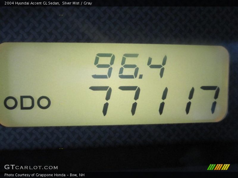 Silver Mist / Gray 2004 Hyundai Accent GL Sedan