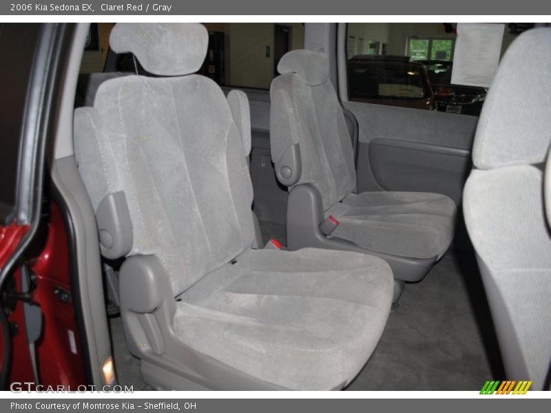 Claret Red / Gray 2006 Kia Sedona EX