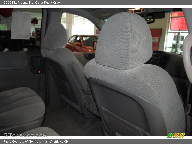 Claret Red / Gray 2006 Kia Sedona EX