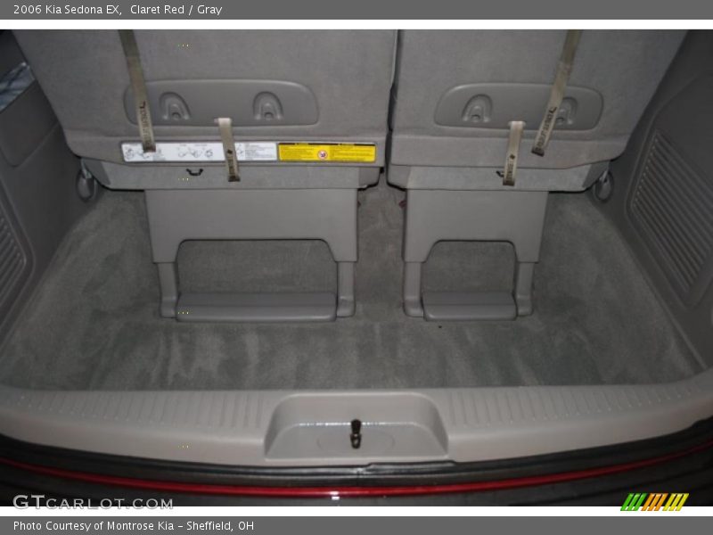 Claret Red / Gray 2006 Kia Sedona EX