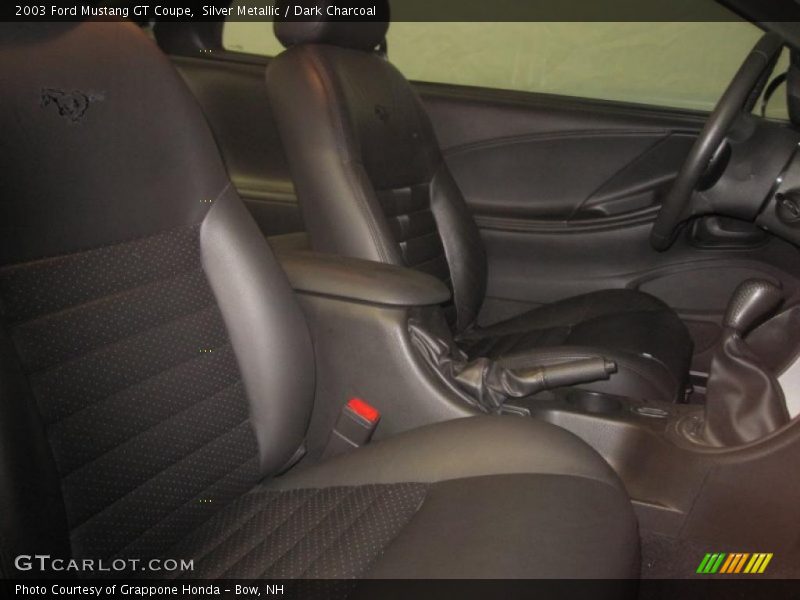 Silver Metallic / Dark Charcoal 2003 Ford Mustang GT Coupe