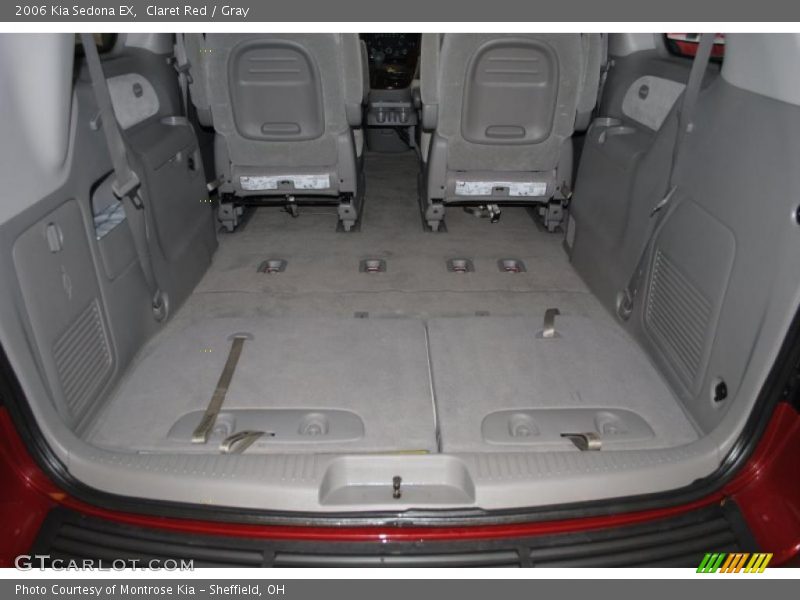 Claret Red / Gray 2006 Kia Sedona EX