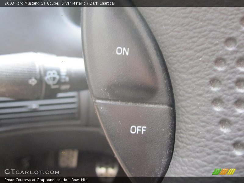 Silver Metallic / Dark Charcoal 2003 Ford Mustang GT Coupe