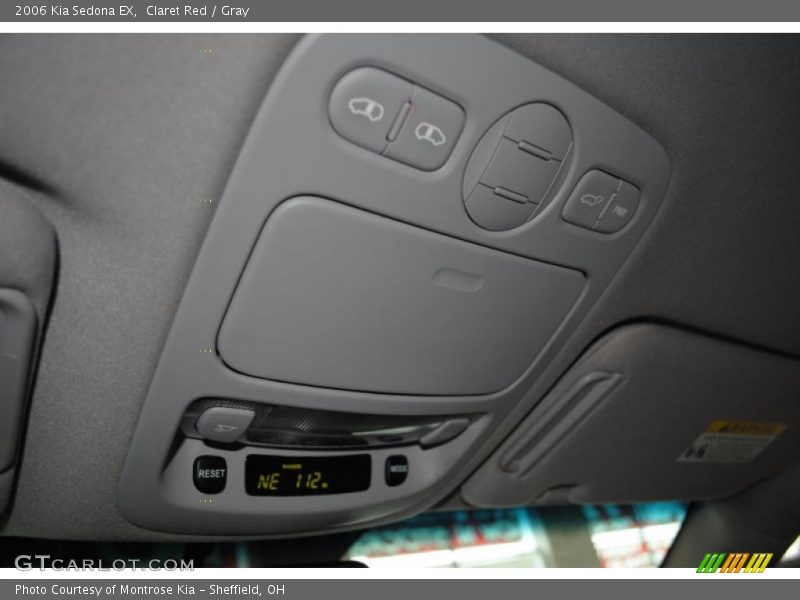 Claret Red / Gray 2006 Kia Sedona EX