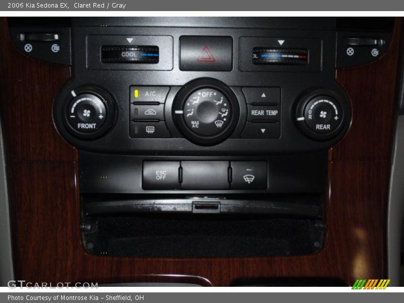Claret Red / Gray 2006 Kia Sedona EX