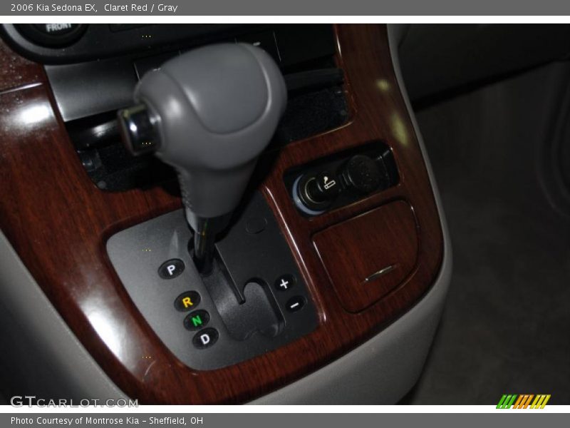 Claret Red / Gray 2006 Kia Sedona EX