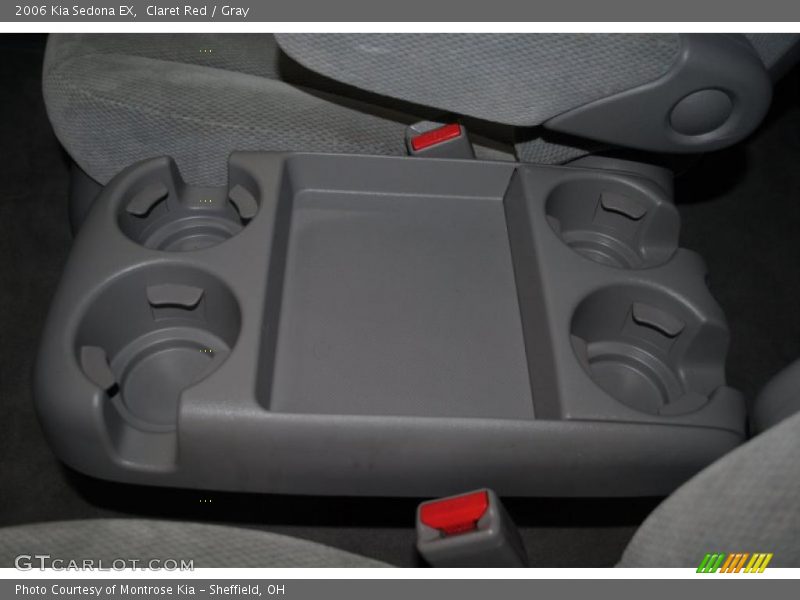 Claret Red / Gray 2006 Kia Sedona EX